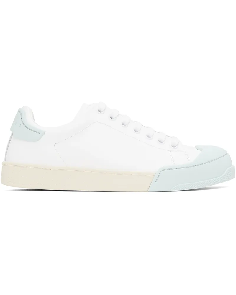 Marni White Dada Bumper Sneakers Zo687