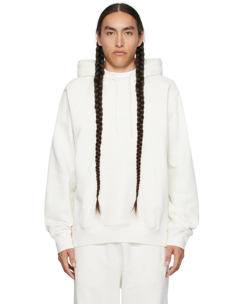 Carhartt WIP White Duster Hoodie D6