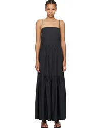 Rag & Bone Black Saige Maxi Dress Black