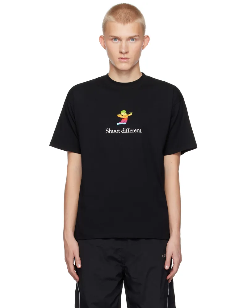 PLACES+FACES Black 'Shoot Different' T-shirt Black