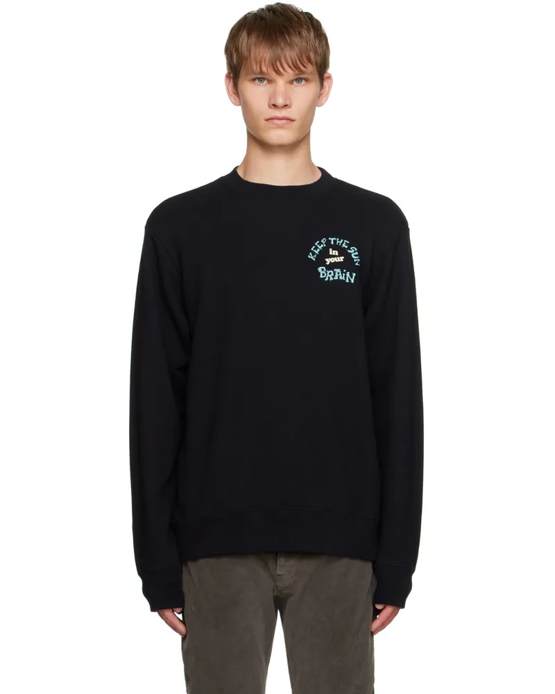 Undercover Black Printed Sweatshirt Black