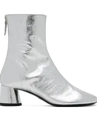 Proenza Schouler Silver Glove Boots Silver