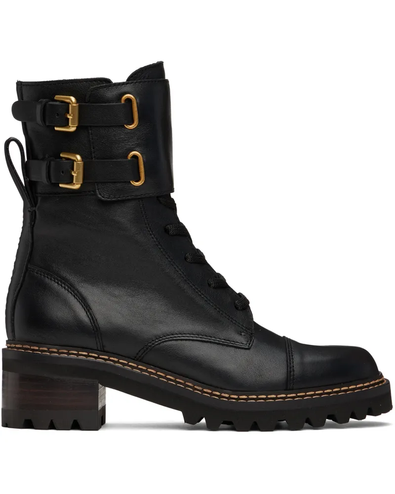 See by Chloé Black Mallory Boots 999