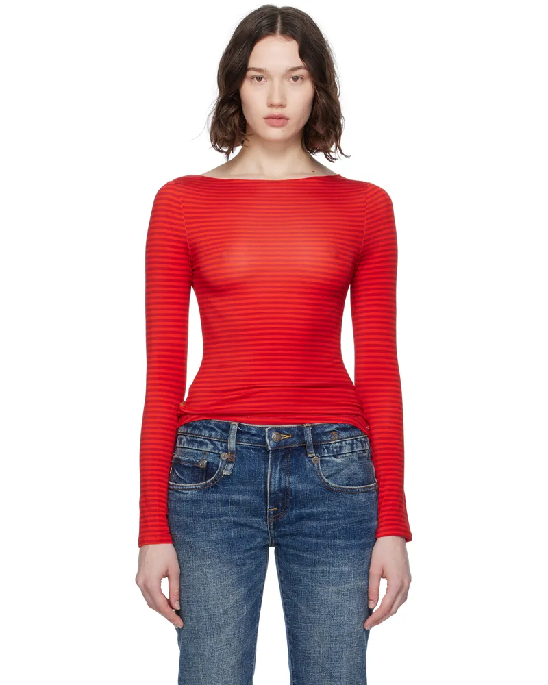 Miaou Red Amelia T-shirt Red