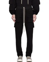 DRKSHDW by Rick Owens Black Creatch Cargo Pants Black