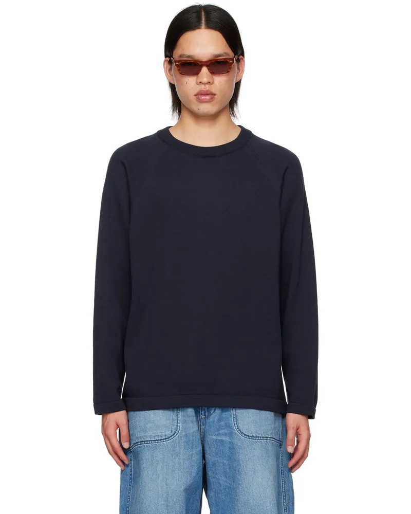 nanamica Navy KODENSHI Sweater N