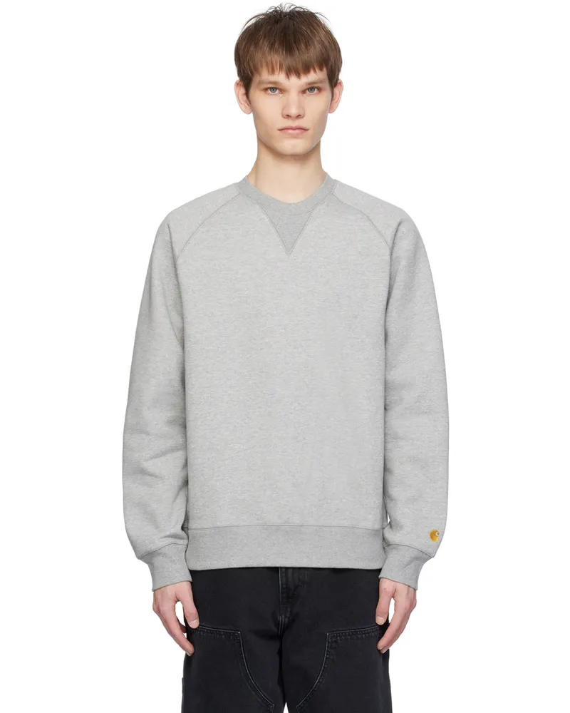 Carhartt WIP Gray Chase Sweatshirt 00m