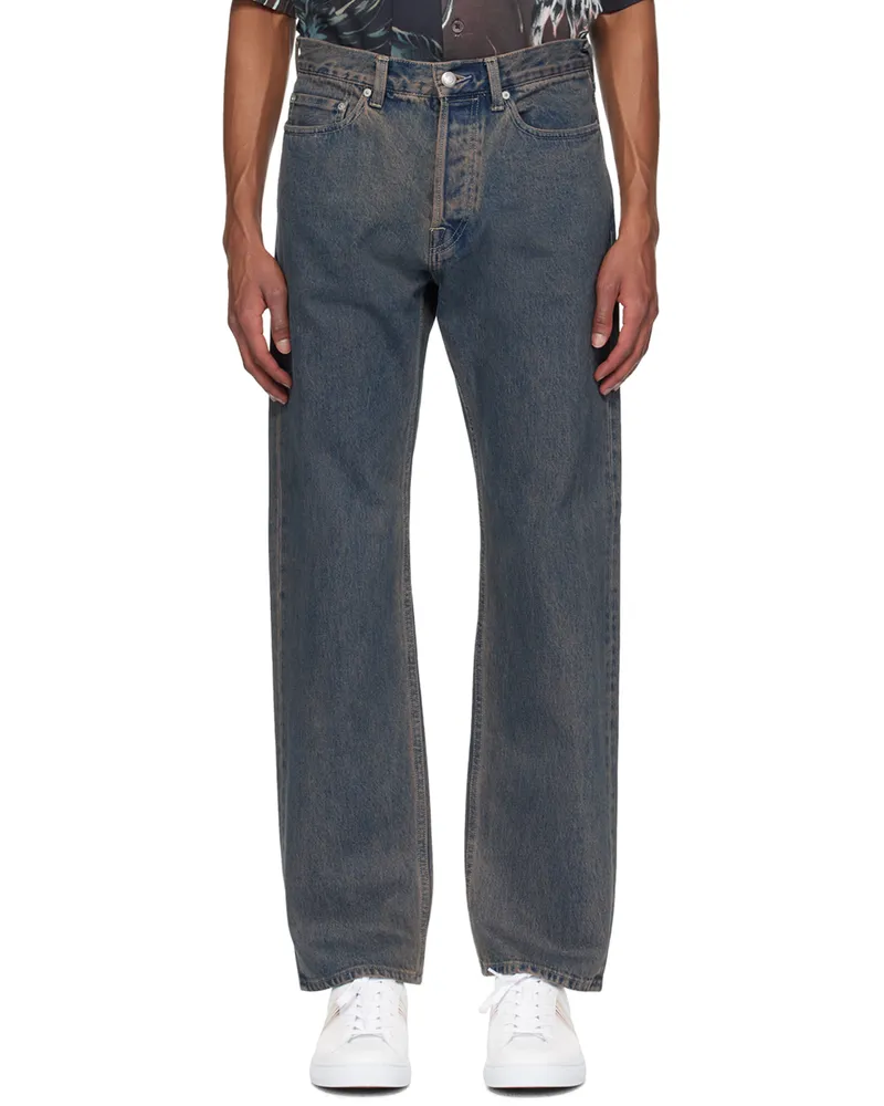 Paul Smith Blue Overdyed Jeans 55