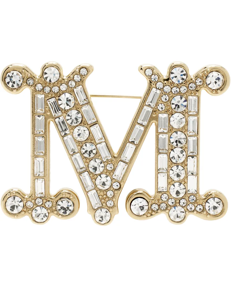 Max Mara Gold Bath2 Brooch 001
