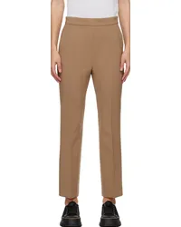 Max Mara Tan Nepeta Trousers Sand