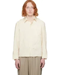 Adererror Off-White Edis Shirt Ivory