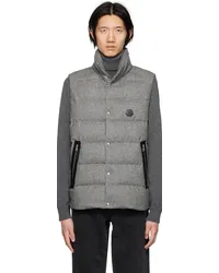 Moncler Gray Herniare Down Vest Fgrey