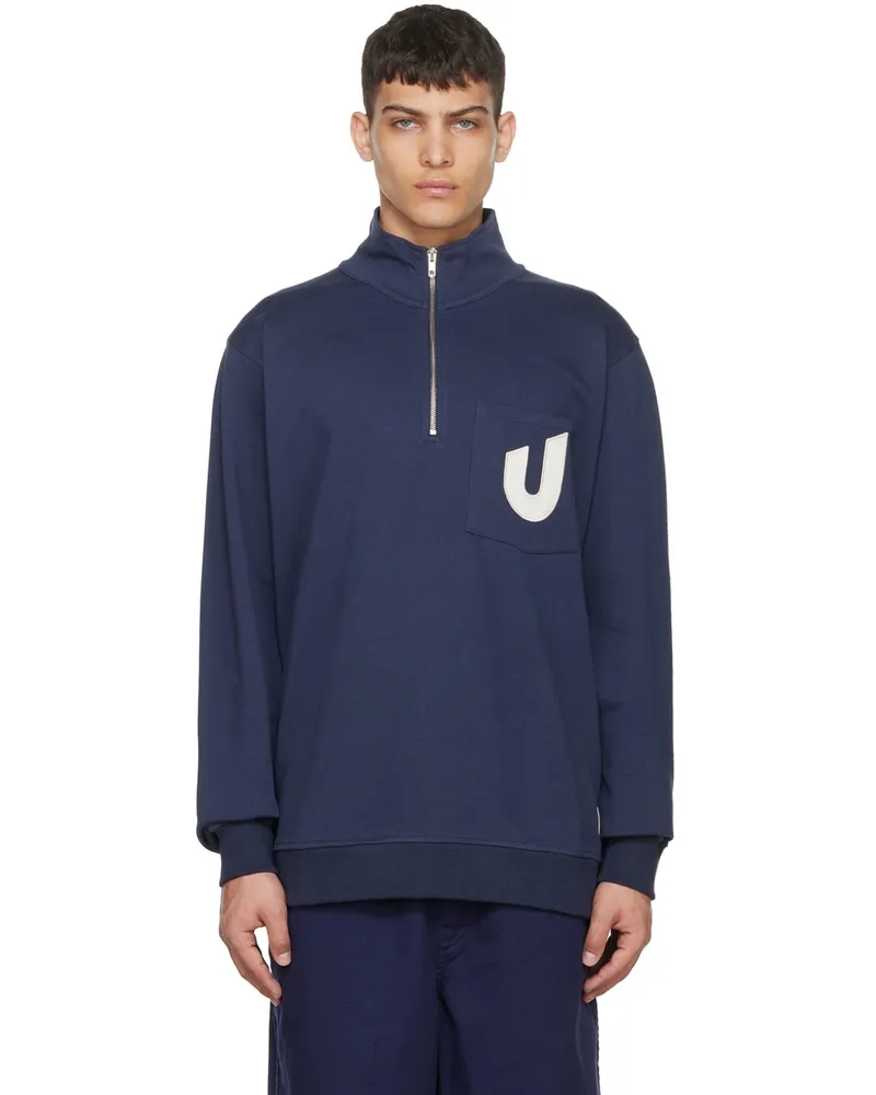 YMC Navy Umbro Edition Sweatshirt Navy