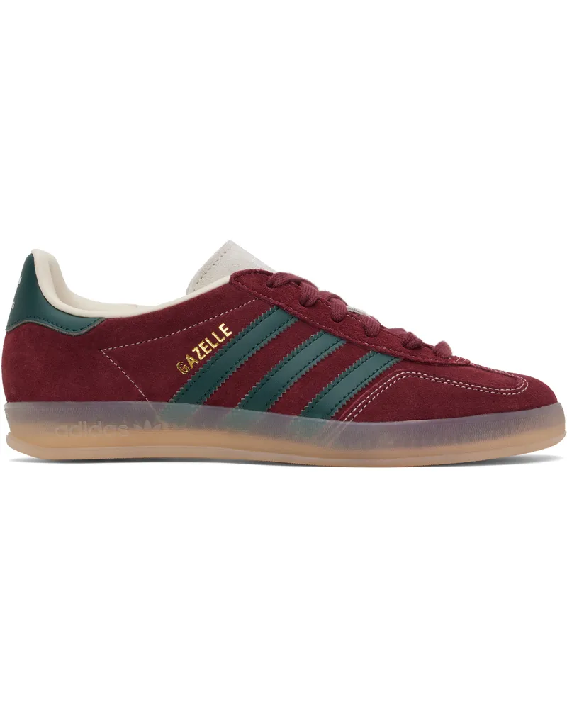 adidas Burgundy Gazelle Indoor Sneakers Shadow