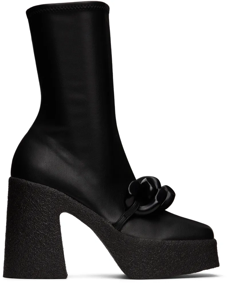 Stella McCartney Black Skyla Boots 1000