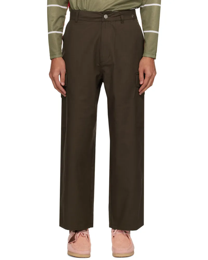 Pop Trading Company Brown 'Pop' Cargo Pants Delicioso