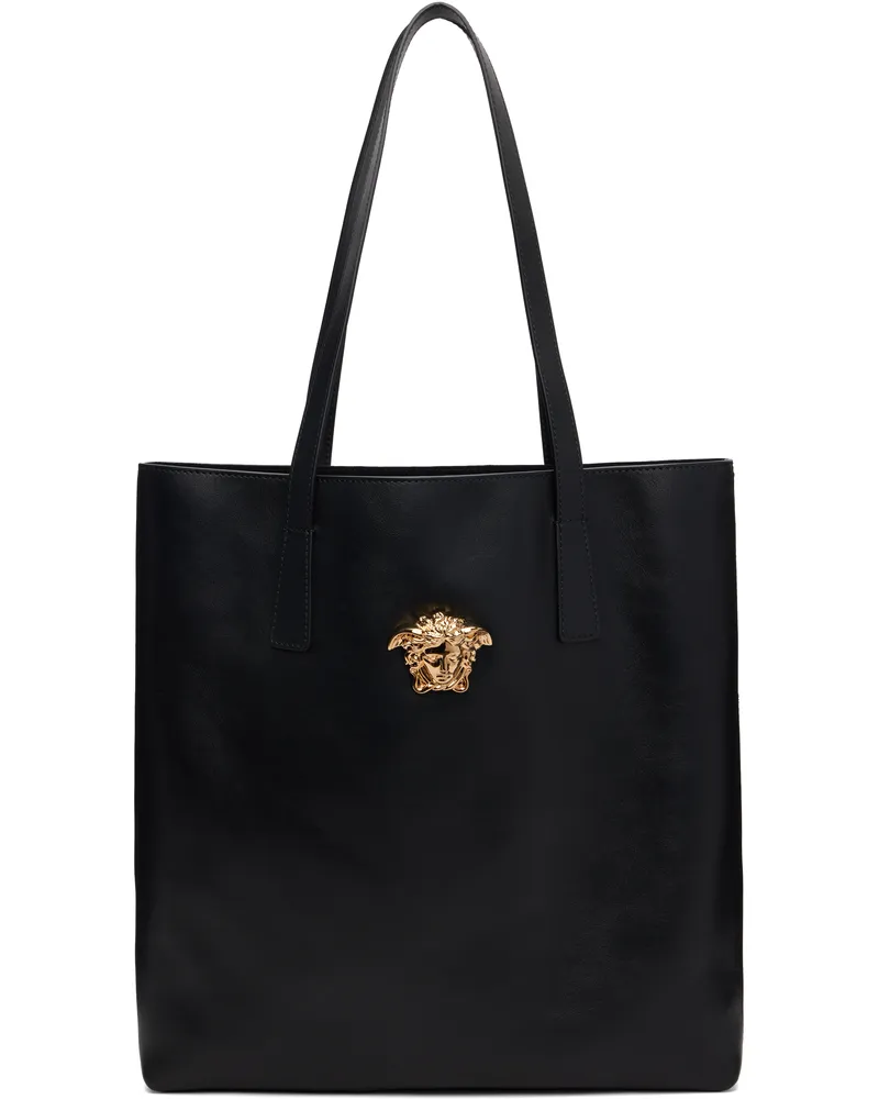 Versace Black 'La Medusa' Tote 1b00v-black-versace