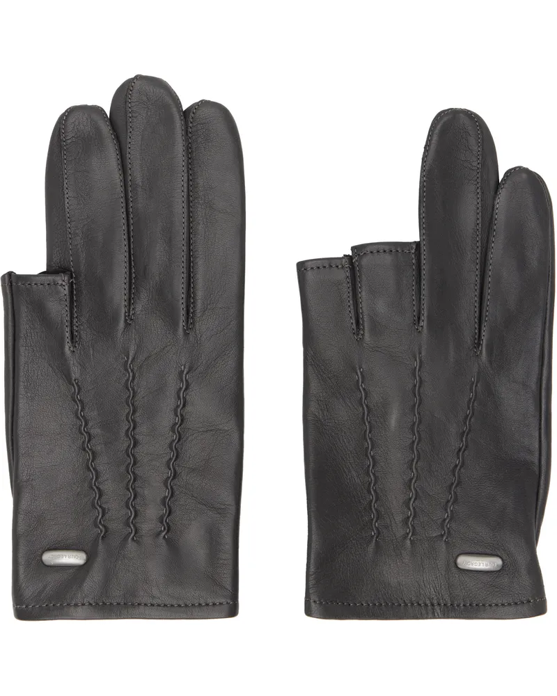 Our Legacy Gray Hang Loose Gloves Dusky