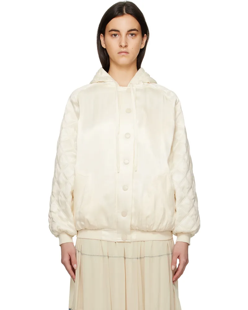 See by Chloé Off-White Shell Jacket 22p