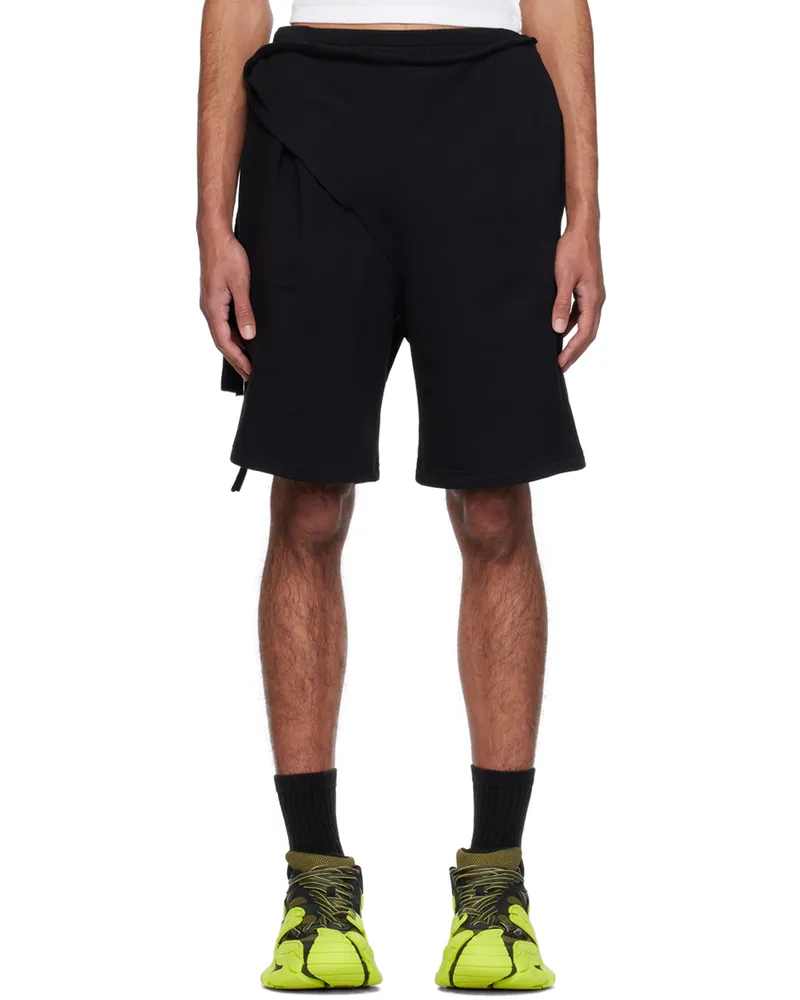 OTTOLINGER Black Wrap Shorts Black