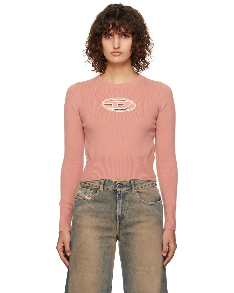 Diesel Pink M-Areesa Sweater 3bu