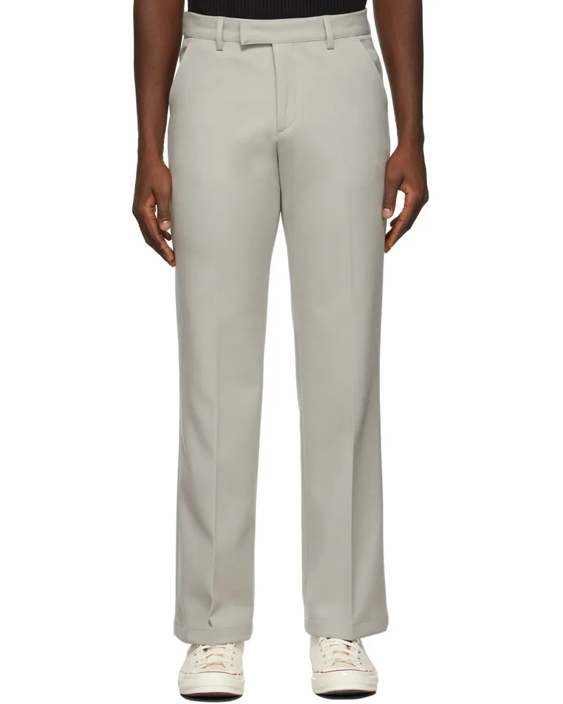 Martin Asbjorn Grey Ace Trousers Pumice