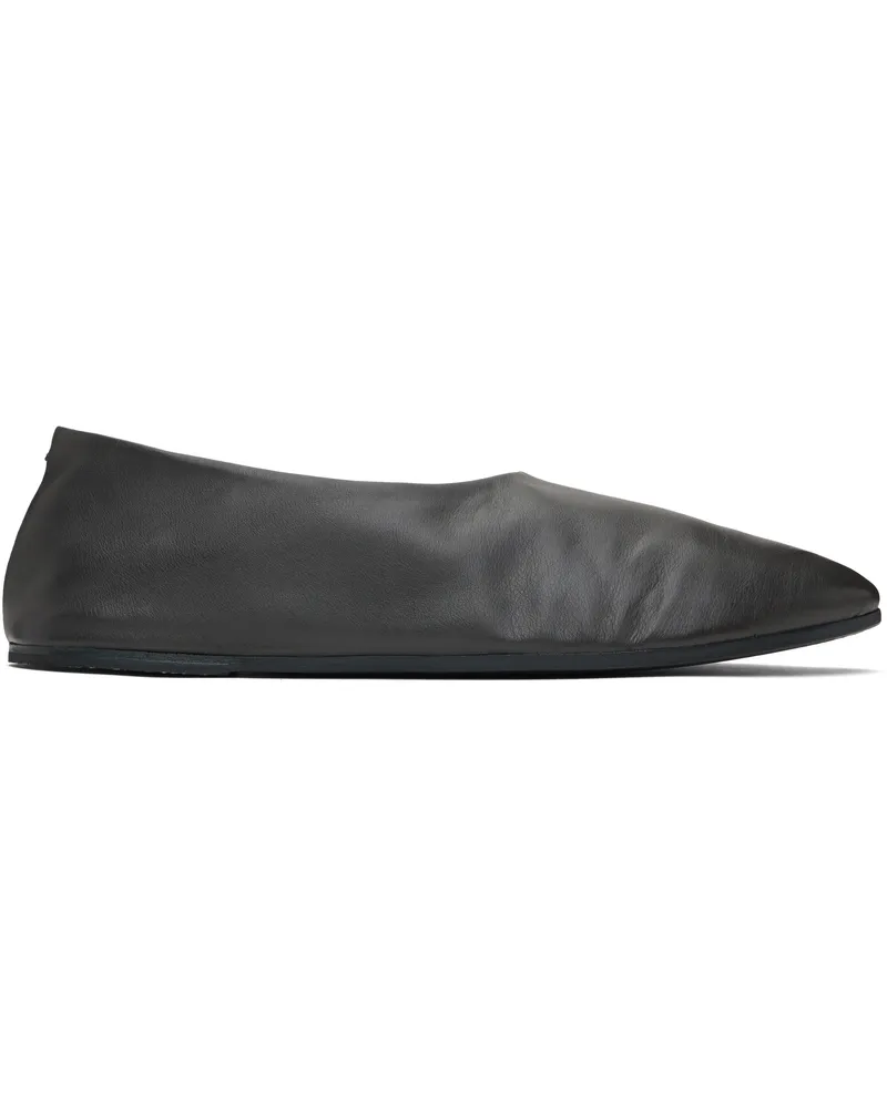 Marsèll Black Coltellaccio Slippers Blackboard