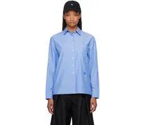 Blue Significant Patch Shirt