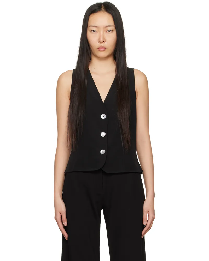 bec & bridge Black Piper Vest Black