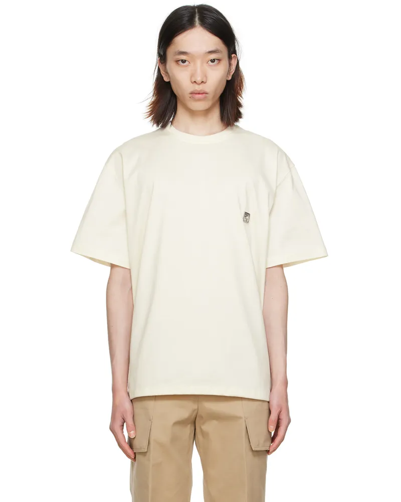 Wooyoungmi Off-White Drawstring T-Shirt 702i