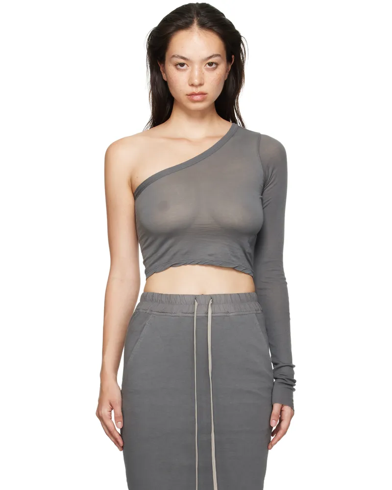 DRKSHDW by Rick Owens Gray Porterville Ziggy T-shirt 88