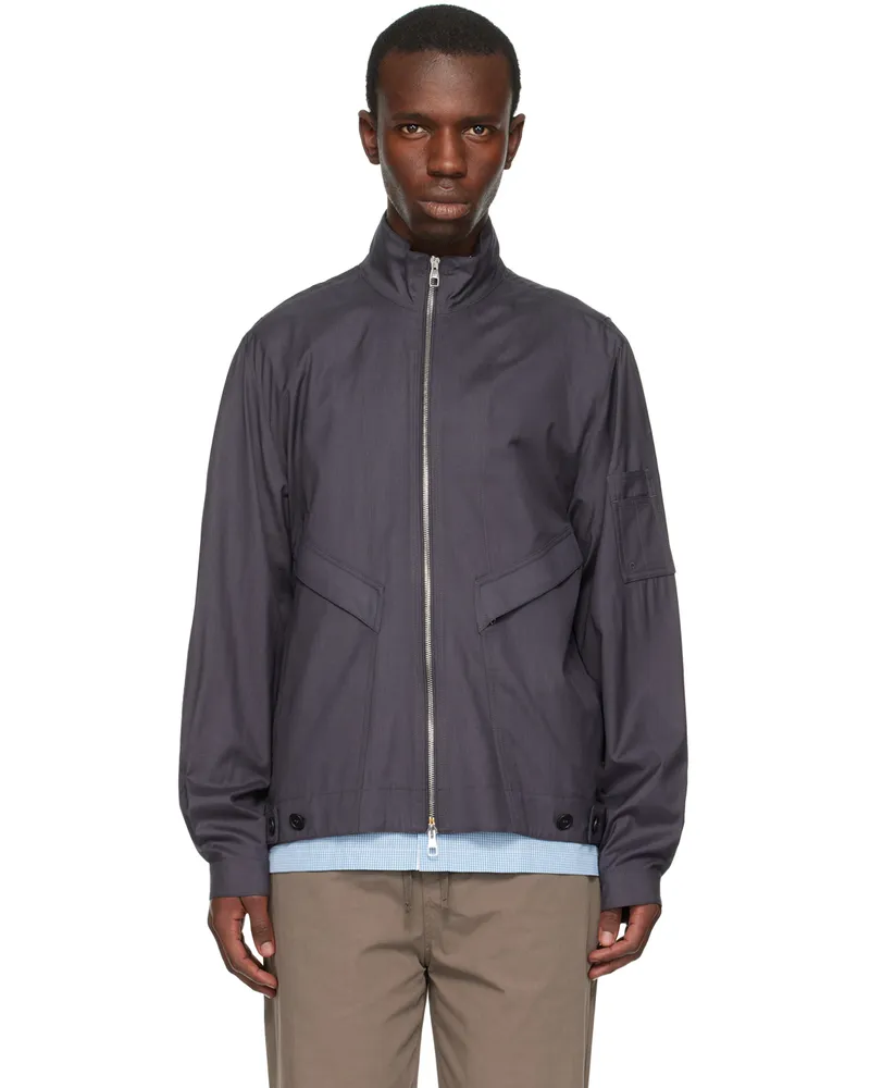 Dunhill Gray Utility Jacket Grey