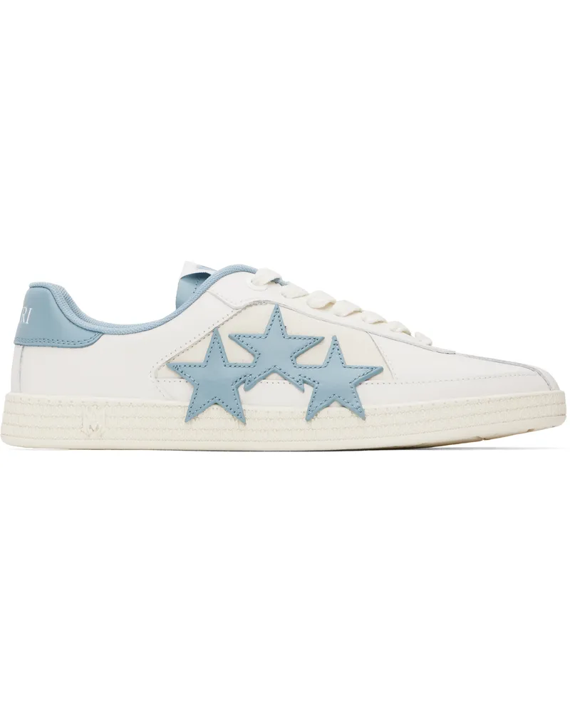 Amiri White & Blue Pacific Sneakers Ocean