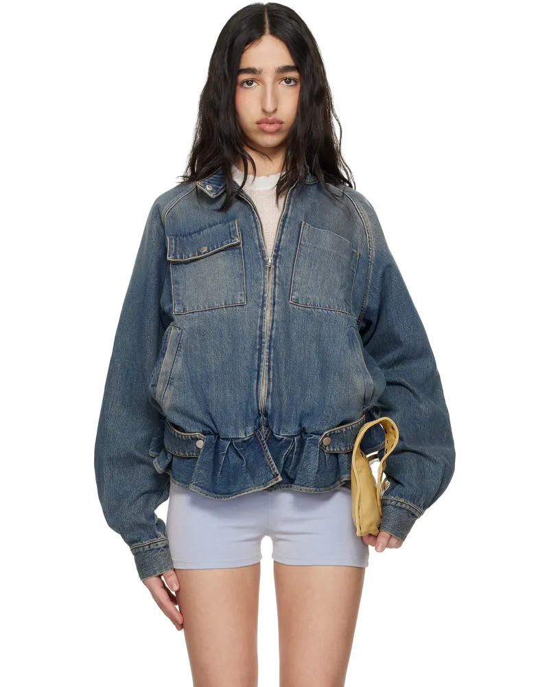 GIMAGUAS Blue Corinne Denim Jacket Blue