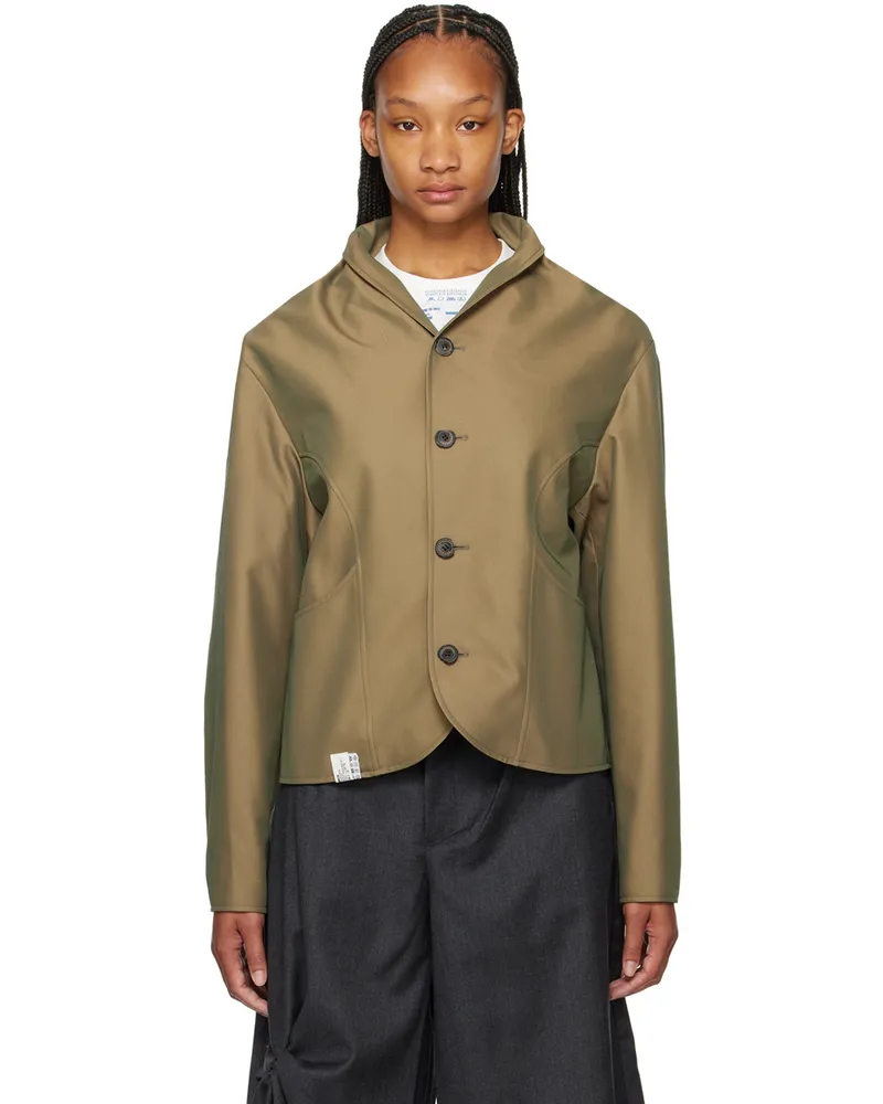 Adererror Khaki Koven Blazer Khaki
