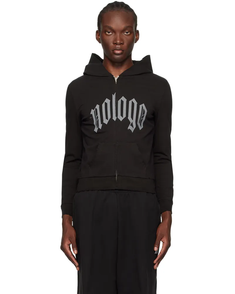 Balenciaga Black 'Nologo' Hoodie 1200