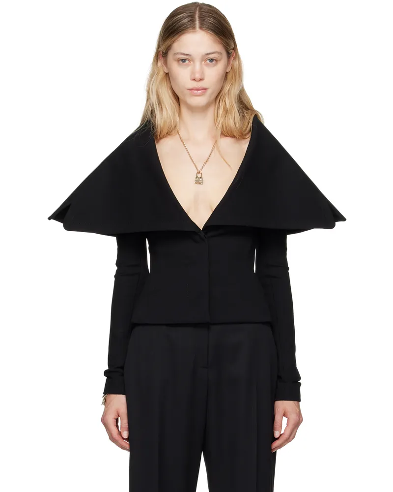 Jacquemus Black La Casa 'La veste Giacca' Blazer 990
