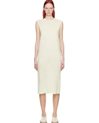 Gabriela Coll Garments White No.192 Midi Dress White