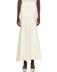 FRANKIE Shop Off-White Gabrielle Midi Skirt Off