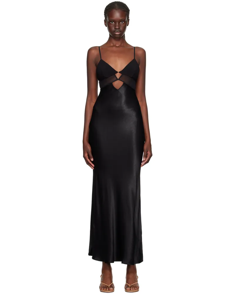 bec & bridge Black Ashton Maxi Dress Black