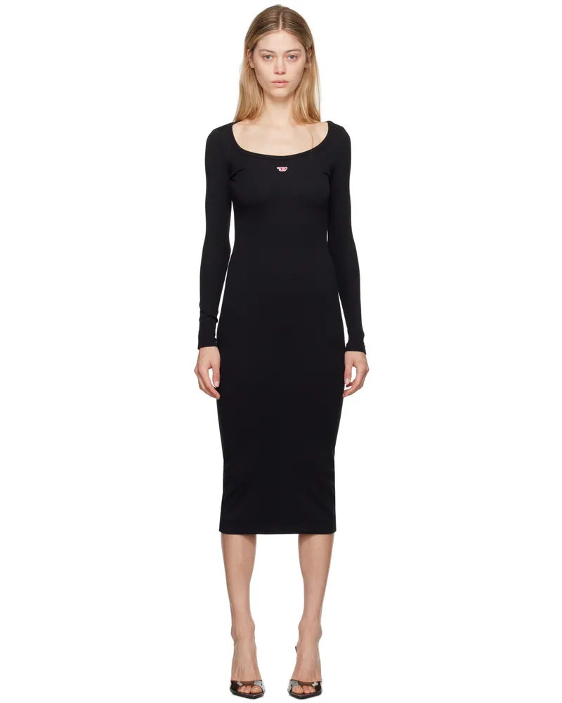 Diesel Black D-Ballet-D Midi Dress 9xx