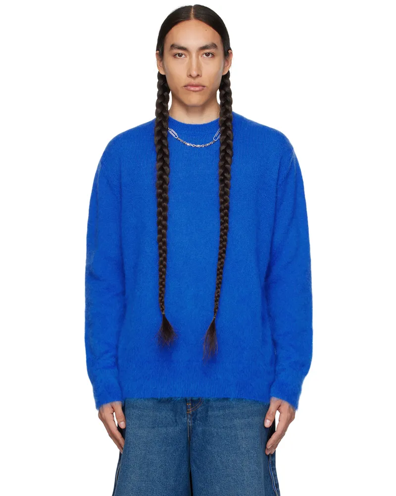 OFF-WHITE Blue Arrow Sweater Dark