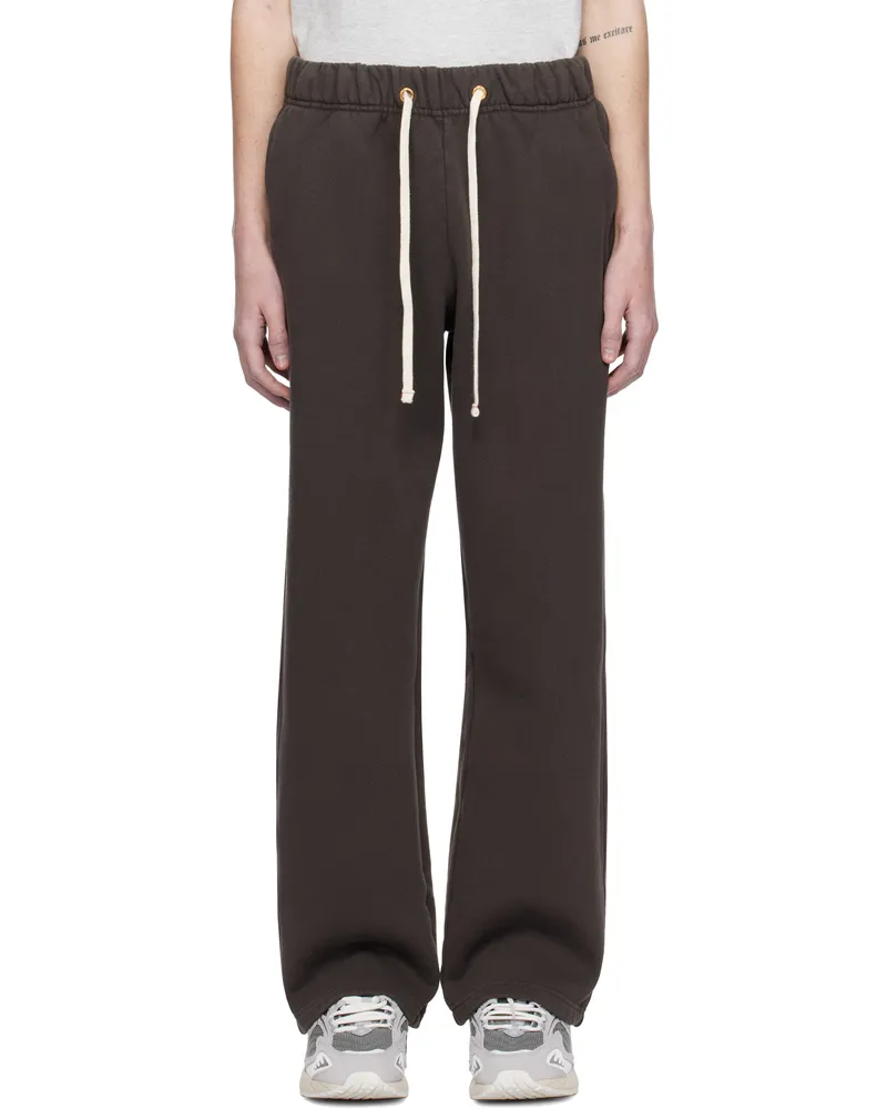 LES TIEN Gray Heavyweight Classic Sweatpants Vintage
