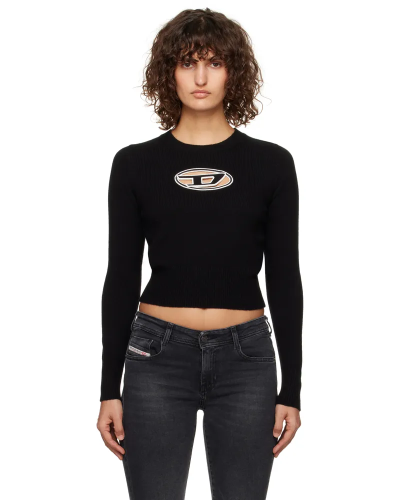 Diesel Black M-Areesa Sweater 9xx