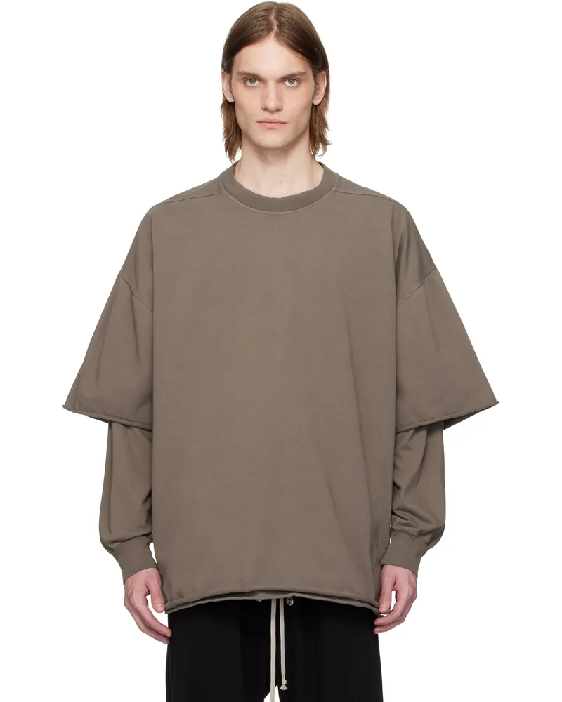 DRKSHDW by Rick Owens Gray Hollywood Tommy Hustler T-shirt 34