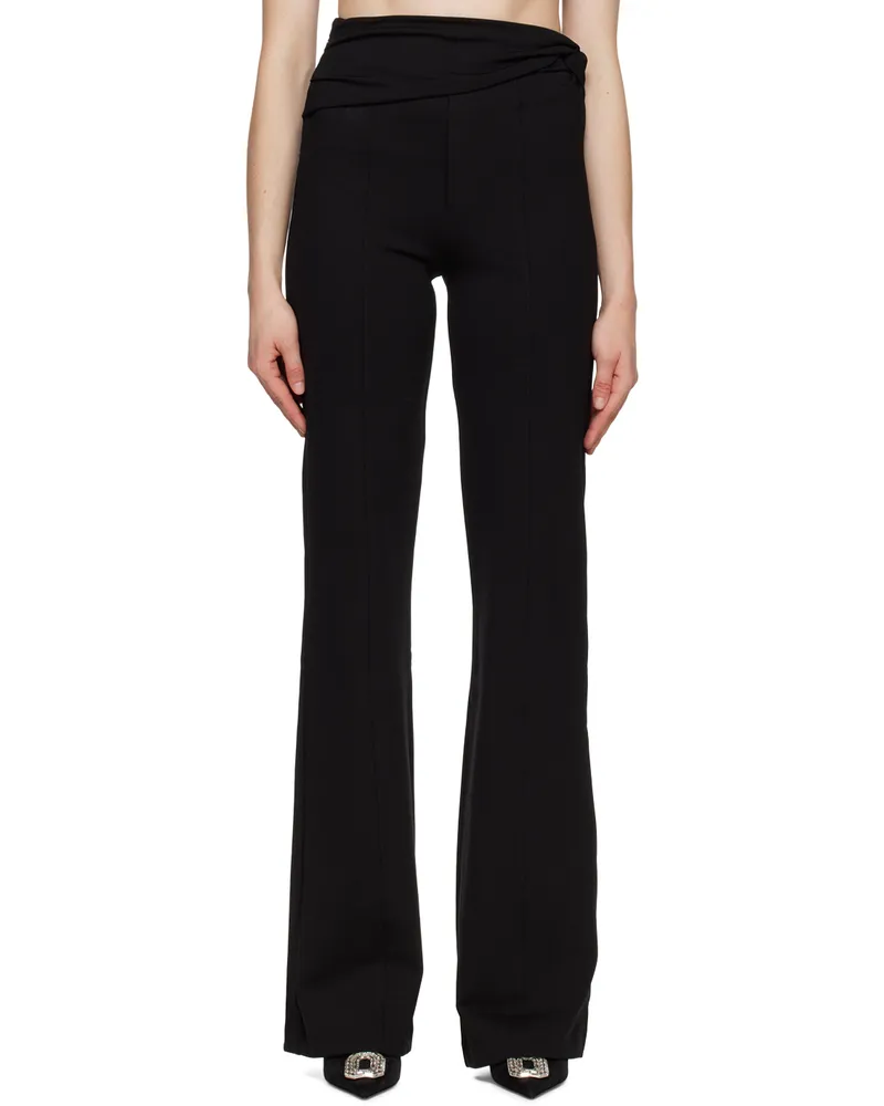 GAUGE81 Black Afega Trousers 100