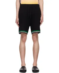 Casablanca Paris Black Tennis Shorts Black