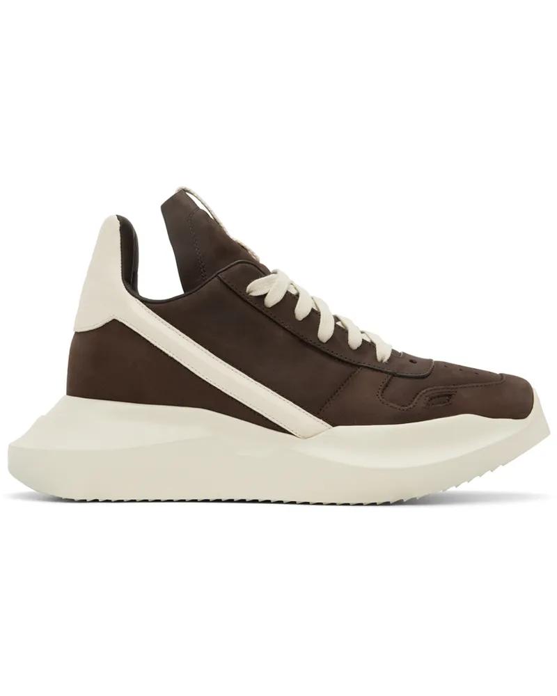 Rick Owens Brown Geth Sneakers 4141