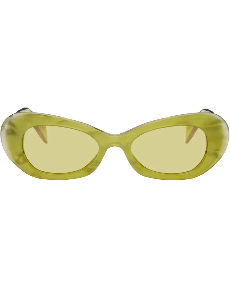RETROSUPERFUTURE Yellow Izipho Sunglasses Mindless