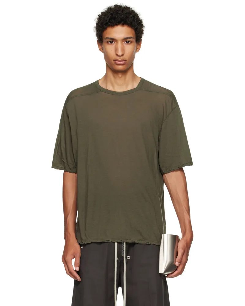 Rick Owens Khaki Concordians Brad T-shirt 25